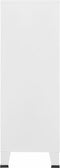 vidaXL - Opbergkast - industrieel - 75x40x115 - cm - metaal - wit