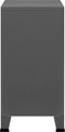 vidaXL - Opbergkast - industrieel - 75x40x80 - cm - staal - antracietkleurig