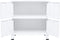vidaXL - Opbergkast - industrieel - 75x40x80 - cm - staal - wit
