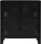 vidaXL - Opbergkast - industrieel - 75x40x80 - cm - staal - zwart