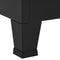 vidaXL - Opbergkast - industrieel - 90x40x100 - cm - staal - zwart