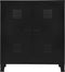 vidaXL - Opbergkast - industrieel - 90x40x100 - cm - staal - zwart