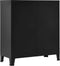 vidaXL - Opbergkast - industrieel - 90x40x100 - cm - staal - zwart