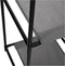 vidaXL - Opbergkast - met - 4 - stoffen - manden - 63x30x71 - cm - staal - grijs