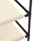 vidaXL - Opbergkast - met - 6 - lades - 55x29x55 - cm - staal - crèmekleurig