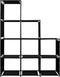 vidaXL - Opbergkast - trapvormig - 130x45x170 - cm - stof