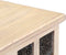 vidaXL - Opbergkist - 110x40x45 - cm - massief - acaciahout - wit