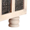 vidaXL - Opbergkist - 110x40x45 - cm - massief - acaciahout - wit