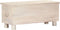 vidaXL - Opbergkist - 110x40x45 - cm - massief - acaciahout - wit
