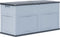 vidaXL - Opbergkist - 320 - L - grijs - zwart
