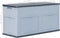 vidaXL - Opbergkist - 320 - L - grijs - zwart