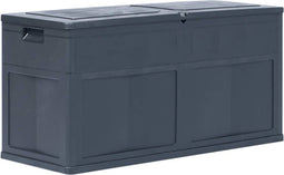 vidaXL - Opbergkist - 320 - L - zwart