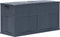 vidaXL - Opbergkist - 320 - L - zwart
