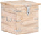vidaXL - Opbergkist - 40x40x40 - cm - massief - acaciahout