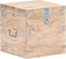 vidaXL - Opbergkist - 40x40x40 - cm - massief - acaciahout