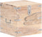 vidaXL - Opbergkist - 40x40x40 - cm - massief - acaciahout