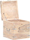 vidaXL - Opbergkist - 40x40x40 - cm - massief - acaciahout