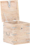 vidaXL - Opbergkist - 40x40x40 - cm - massief - acaciahout