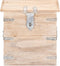 vidaXL - Opbergkist - 40x40x40 - cm - massief - acaciahout