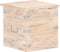 vidaXL - Opbergkist - 40x40x40 - cm - massief - acaciahout