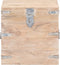 vidaXL - Opbergkist - 40x40x40 - cm - massief - acaciahout