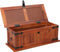 vidaXL - Opbergkist - 60x25x22 - cm - massief - acaciahout