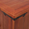 vidaXL - Opbergkist - 60x25x22 - cm - massief - acaciahout