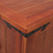 vidaXL - Opbergkist - 79x34x32 - cm - massief - acaciahout