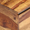 vidaXL - Opbergkist - 80x40x40 - cm - massief - sheeshamhout