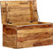 vidaXL - Opbergkist - 80x40x40 - cm - massief - sheeshamhout