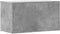 vidaXL - Opbergkist - 84x42x46 - cm - bewerkt - hout - betongrijs