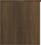 vidaXL - Opbergkist - 84x42x46 - cm - bewerkt - hout - bruin - eikenkleur