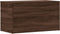 vidaXL - Opbergkist - 84x42x46 - cm - bewerkt - hout - bruin - eikenkleur