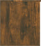 vidaXL - Opbergkist - 84x42x46 - cm - bewerkt - hout - gerookt - eikenkleurig