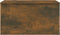 vidaXL - Opbergkist - 84x42x46 - cm - bewerkt - hout - gerookt - eikenkleurig