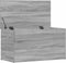 vidaXL - Opbergkist - 84x42x46 - cm - bewerkt - hout - grijs - sonoma - eikenkleurig