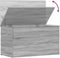 vidaXL - Opbergkist - 84x42x46 - cm - bewerkt - hout - grijs - sonoma - eikenkleurig