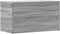 vidaXL - Opbergkist - 84x42x46 - cm - bewerkt - hout - grijs - sonoma - eikenkleurig