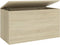 vidaXL - Opbergkist - 84x42x46 - cm - bewerkt - hout - sonoma - eikenkleurig