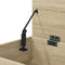 vidaXL - Opbergkist - 84x42x46 - cm - bewerkt - hout - sonoma - eikenkleurig