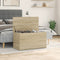 vidaXL - Opbergkist - 84x42x46 - cm - bewerkt - hout - sonoma - eikenkleurig