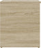 vidaXL - Opbergkist - 84x42x46 - cm - bewerkt - hout - sonoma - eikenkleurig
