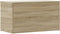 vidaXL - Opbergkist - 84x42x46 - cm - bewerkt - hout - sonoma - eikenkleurig