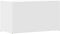 vidaXL - Opbergkist - 84x42x46 - cm - bewerkt - hout - wit