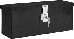 vidaXL - Opbergkist - 90,5x35x40 - cm - aluminium - zilverkleurig
