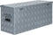 vidaXL - Opbergkist - 90,5x35x40 - cm - aluminium - zilverkleurig