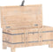 vidaXL - Opbergkist - 90x40x40 - cm - massief - acaciahout