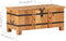 vidaXL - Opbergkist - 90x40x40 - cm - massief - acaciahout