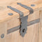vidaXL - Opbergkist - 90x40x40 - cm - massief - acaciahout