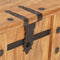 vidaXL - Opbergkist - 90x40x40 - cm - massief - acaciahout